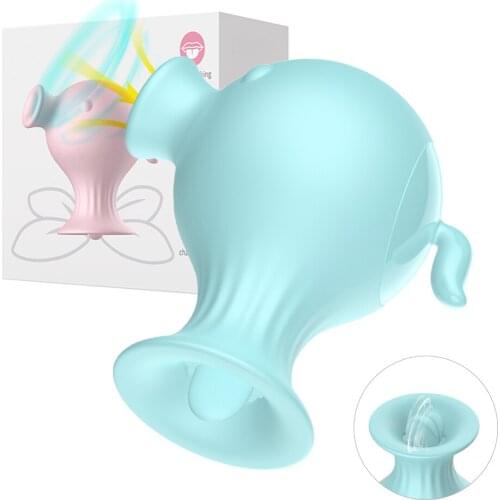 Sucking Vibrator Tongue Vibrating Sex Oral Licking 7 Speeds Nipple Sucking G spot Stimulation Clitoral Sex Toys for Women