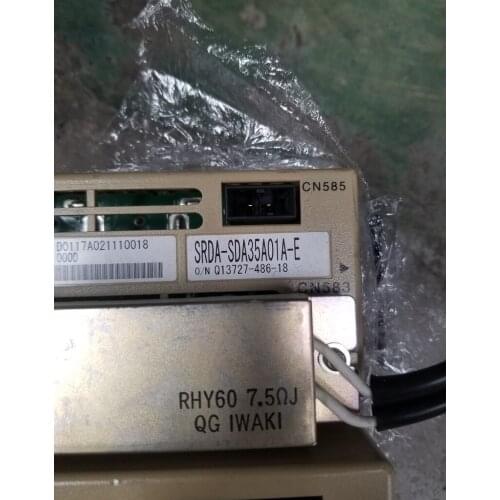 SRDA-SDA35A01A-E servo driver, used in good condition . 80% appearance new , good working , free shipping