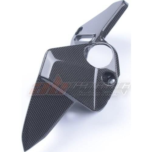 Upper Side Panels Water Pump Cover For Ducati Monster 797 2017-2019 Full Carbon Fiber 100