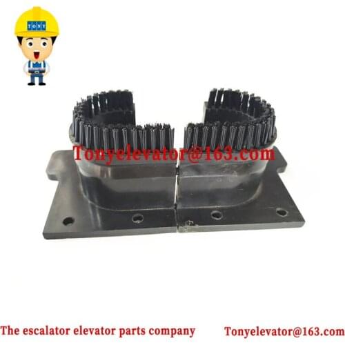 KM5292344G01 Escalator Handrail Inlet with Brush Without Bracket Use for Kone