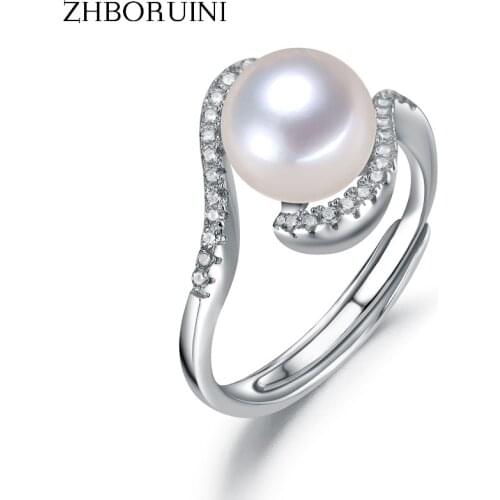 ZHBORUINI Women's Silver Rings