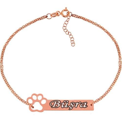 Sterling silver Personalized Is Womens Bracelet