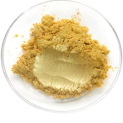 100g Mica powder Gold Color Pigment for High Grade Glitter Decorating material,Gold Paint Coating Powder Free shipping