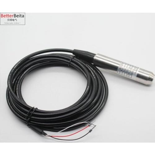 1m 2m 3m 4m 5m liquid level sensor water depth transmitter 0-10V output 24VDC power supply