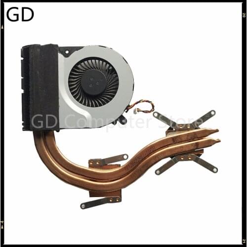 GD Original For Toshiba Laptop Heatsink Cooling Fan CPU Cooler C850 C855 C870 C875 L850 L870 L870D CPU Heatsink Fan H000037360