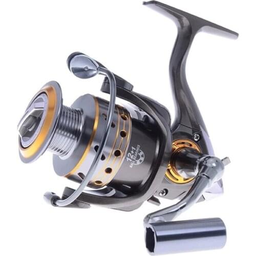Lure Reel Labor saving Carp Fishing Reel Super Worthy Spinning Reel Metal Spool 12+1 BB 5.1:1 2000-4000 Series CNC Drag
