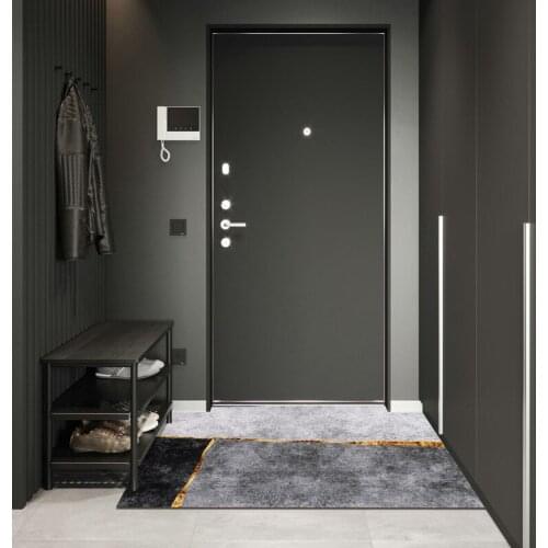 European Style Home Door Mat Carpet Living Room Mat Kitchen Mat Bath Mat Hallway Anti-slip Mat Carpet Custom Can Be Cut Door Mat