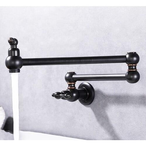 MAIDEER Black Kitchen Faucets