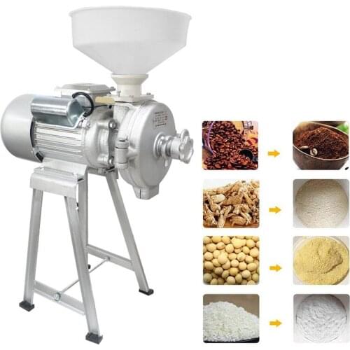 Multifunction Grain Mill Wet and Dry Small Household 220V Cereals Grinder Feed Rice Coffee Corn FIour Milling Machine