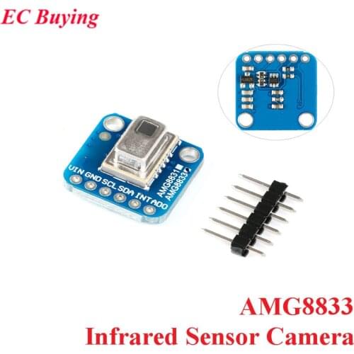 AMG8833 IR 8*8 Infrared Sensor Camera Module Thermal Imager Array Temperature Sensor Module IIC I2C 3-5V For Arduino