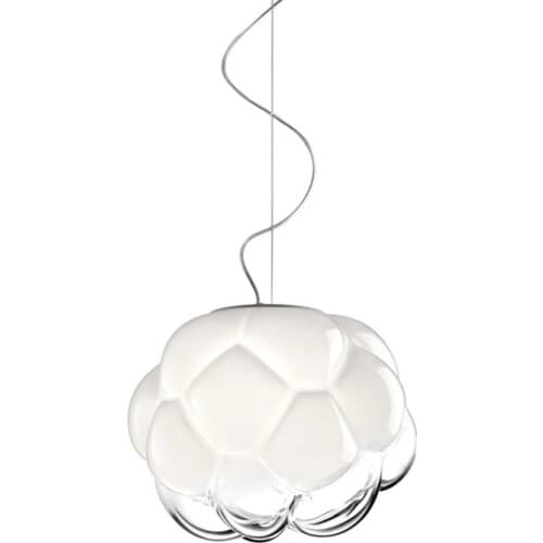 Nordic Creative Chandelier Glass Cloud Pendant Lamp For Bedroom Living Room Restaurant Bar Home Decor Chandelier Light PA0673