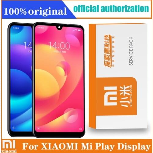 ORIGINAL 5.84' LCD Replacement for XIAOMI Mi Play Display mi play Touch Screen Digitizer Assembly