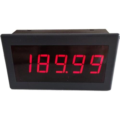 Taidacent 5 Digit LED Digital RPM Meter Frequency Meter 0.56 Inch Tube Display 24v Tachometer Motor Speedometer Tachometer