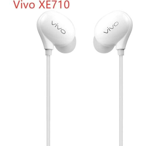 Vivo XE710 Original earphone IQOOpro X27 X23 X7 X9 Universal Mobile Phone In-ear X30Pro S5 S6 Z5 special earphone X21 x20