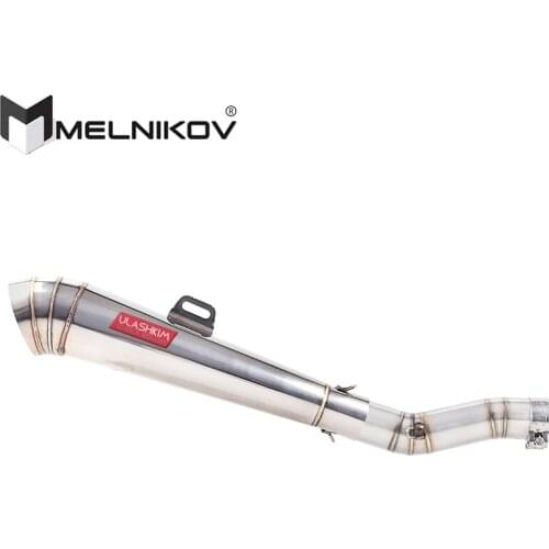 Motorcycle Exhaust Middle Slip On For Suzuki GSXR600 Gsxr700 Gsxr750 K7 GSX R700 R750 R600 GSXR 600 750 2008 To 2010 Exhaust