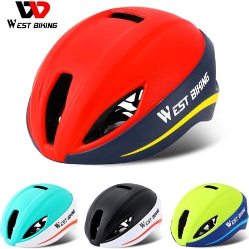 WEST BIKING Professional Racing Helmet Ultralight MTB DH Road Bicycle Helmet Safety Caps Casco ciclismo Cycling Bike Helmet Men