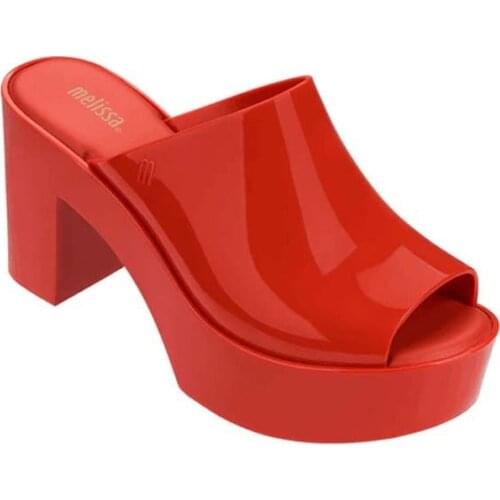 Melissa Shoes 2021 New Women High Heel Sandals High-Heeled Jelly Melissa Shoes For Women Solid Sandals Female Jelly Shoes SM069