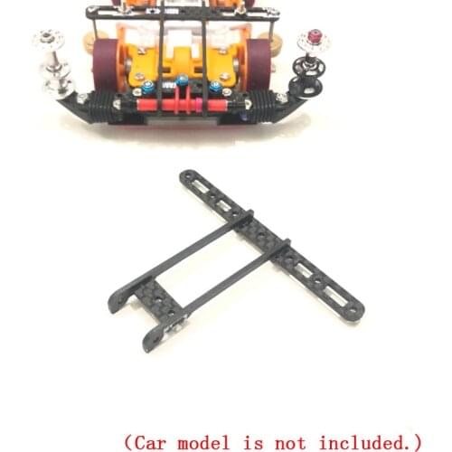 1Set Fish Car Front Lantern Super Lightweight Carbon Fiber Anti-crack Handing Damper Kit 15497 for Tamiya Mini 4WD Racing Car