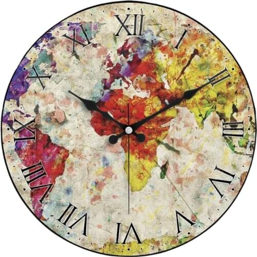 2021 Batic Glass Wall Clock Kitchen Creative Watches Home Decor Living Room Silent Gift Decoration Salon Casa