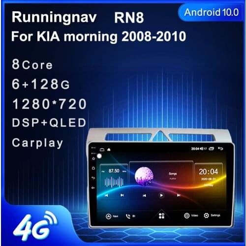 Runningnav For Kia Morning Picanto 2008-2010 Android Car Radio Multimedia Video Player Navigation GPS