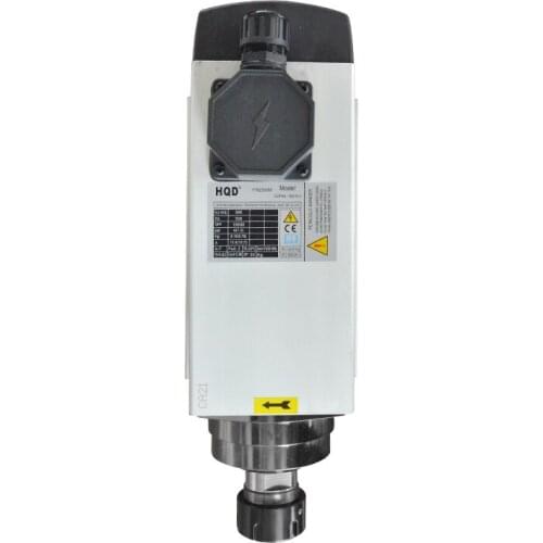 GDF60-18Z/6.0 original 6kw air cooled square spindle motor 6.0KW air cooling spindles