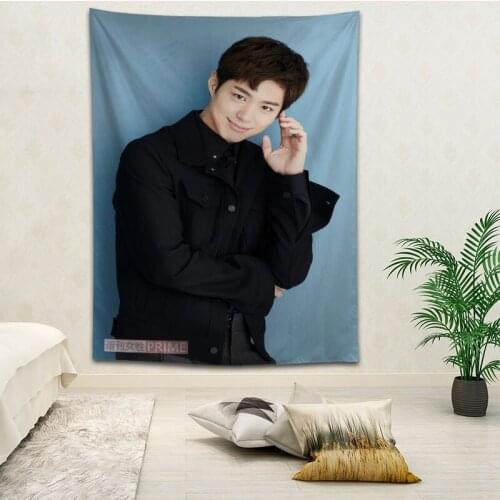 Hot Sale Custom Park Bo Gum Wall Hanging HD Landscape 3D Printing Digital Printing Home Decoration Tapestry