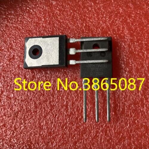 IXFH75N10 OR IXFH75N10Q IXTH75N10Q IXTH75N10 TO-247 N-CHANNEL SI POWER MOSFET TRANSISTOR MOS FET TUBE 20PCS/LOT ORIGINAL NEW