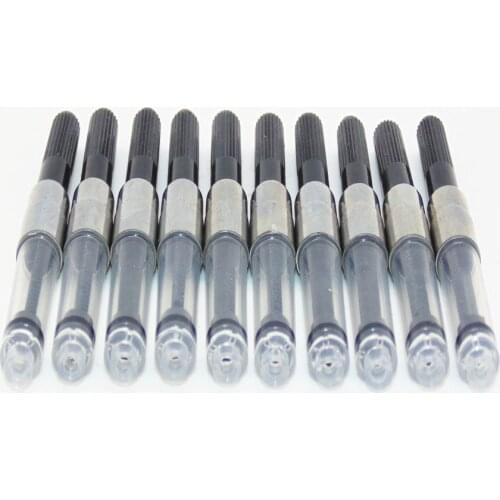 JINHAO 10pcs High quality Fountain Pen Ink Converter pump Cartridges Black
