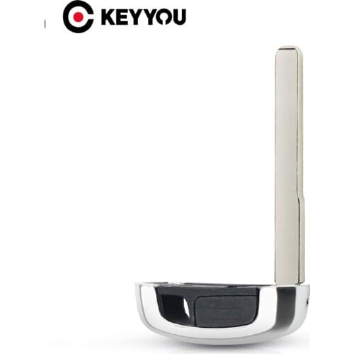 KEYYOU 10/30/50pcs Remote Key Shell Small Key Insert Blade For Ford Mondeo EcoBoost 2017 2018 Uncut Blanks Blade Replacement