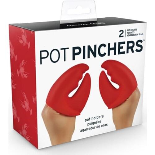 Creative Red Lobster Tongs Heat Insulation Gloves Kitchen High Temperature Resistant Thick Silicone Anti-Scalding Hand Clips