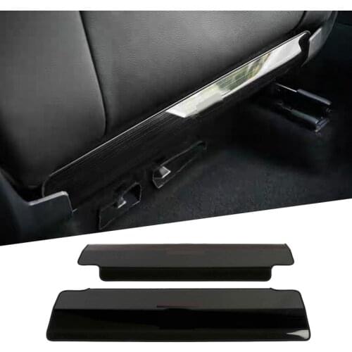 Stainless Steel Car Seat Anti-kick Panel For Toyota Avalon RAV4 Camry Corolla Highlander 86 Sienna Land Cruiser Prado