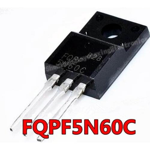 10PCS FQPF5N60C 5N60C TO-220F 5N60 TO220 MOS FET tr new original