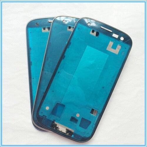 Whole Sale 5PCS/LOT Original New Front Plate Frame LCD Holder Bezel Middle housing For Samsung Galaxy S3 III i9300 front housing