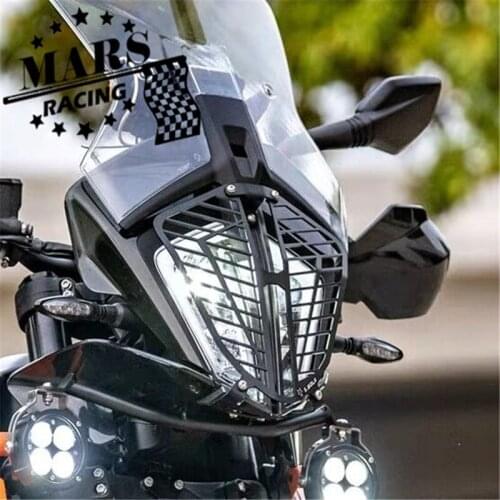 Fit for 790 Adventure R ADV 390 ADV 2019 2020 2021 Headlight Cover Motorcycle Head Lamp Guard Protector Grill Grille Protection