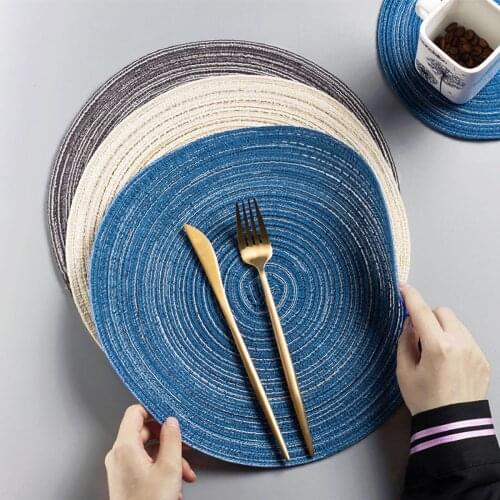 1SET Cup Pad Placemat for Table kitchen Mat Cartoon Milk Coffee Water Silicone Coasters Heat Insulation Non-Slip Bowl Pad