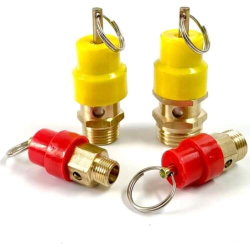 1/8" 1/4'' 3/8" 1/2" BSP 8kg Air Compressor Safety Relief Valve Pressure Release Regulator For Pressure Piping/Vessels