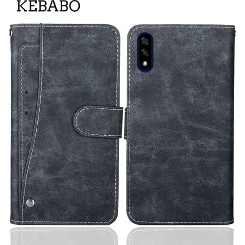 Luxury Wallet INOI 5 Lite 2021 Case 5.5" Vintage Flip Leather Business Protective Cover For INOI 5 Lite 2021 Case Card Slots