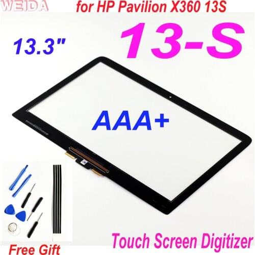 AAA+ 13.3" Touch Screen for HP Pavilion X360 13S 13-S series Touch Screen Digitizer Replacement 13.3 Inch HP 13-s056nw 13-s003na