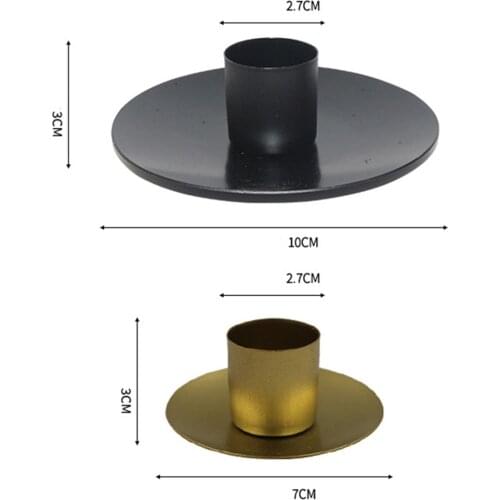 Modern Minimalist Candlestick Room Restaurant Decoration Candle Holder Ornaments Metal Iron Crafts home подсвечник