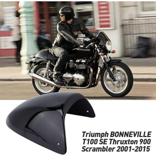 Motorcycle ABS Bright/Matte Black Rear Seat Cowl Cover Tail Fairing for Triumph T100 Thruxton 900 Scrambler 2001-2015 Cafe Racer
