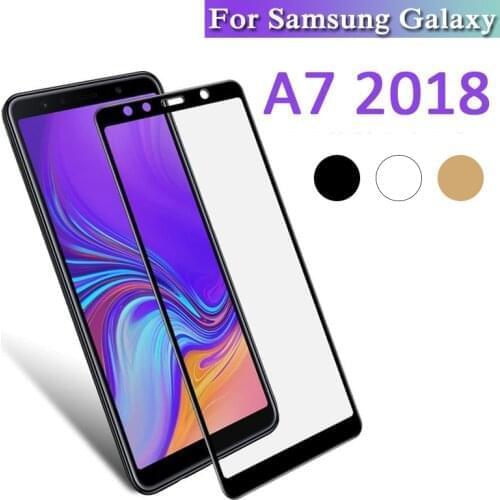 Protective Glass For Samsung A7 2018 A750 A730 Screen Protector Tempered Glas On Galaxy A 7 7a A72018 750 730 glass safety film