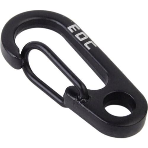 10pcs Para-Cord Mini Carabiner Snap Spring Clips Hook Keyring Camping Hiking Hook Backpack Tacticals Buckle Clip Survival Tools