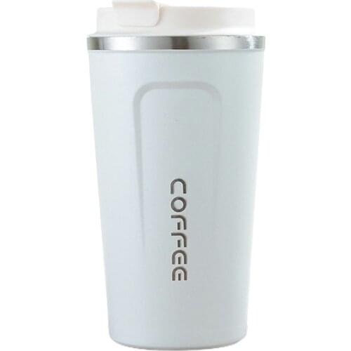510ML Thermos Flask Coffee Mug Dobble Thickened Big Car Thermos Mug Travel Thermo Cup Thermosmug For Gifts Vacuum Flask