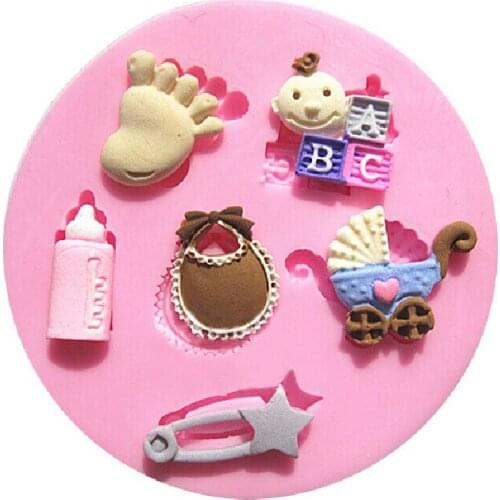 Free shipping heart roses cooking tools fondant DIY cake silicone moulds chocolate baking decoration candy Resin craft