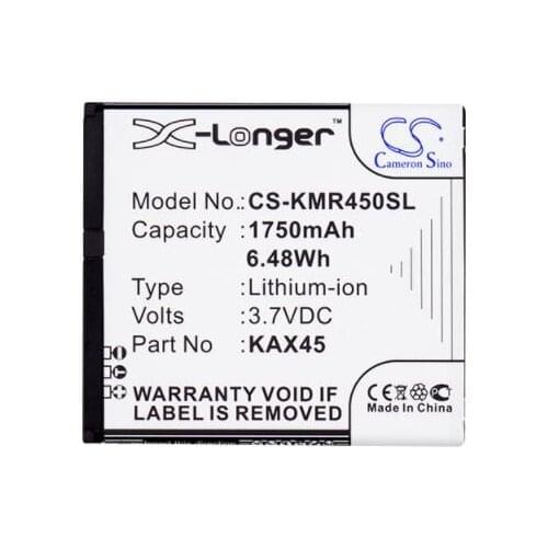 Cameron Sino 1750mAh battery for KAZAM TR4543049-01 Trooper X4.5 KAX45 KAX45-XJFA007879 Mobile, SmartPhone Battery
