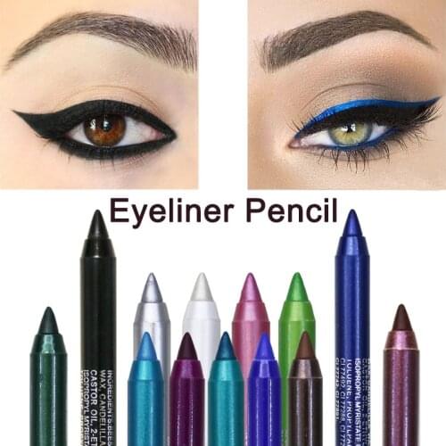 Color Eyeliner Pen Pearl The Shadows Pen Waterproof Not Blooming Make Up Comestics Long-lasting Eye Pencil