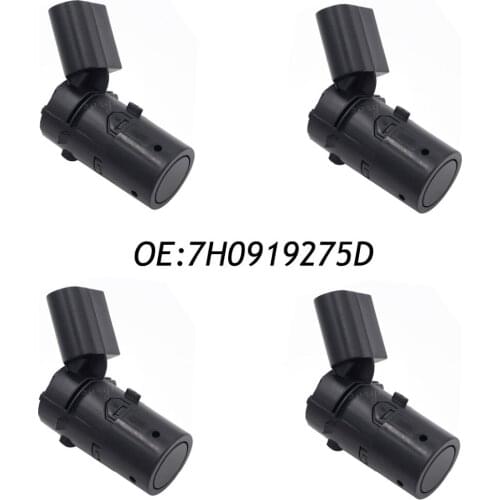 4PCS PDC Parking Sensor For Audi A3 A4 A6 RS4 RS6 S3 S4 S6 7H0919275D Black