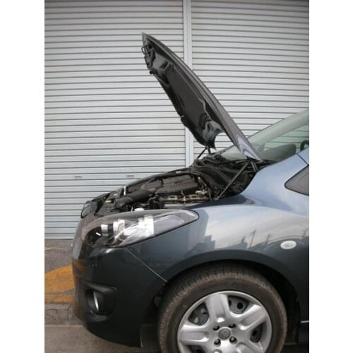 Damper for 2007-2014 Mazda 2 DEMIO DE5FS hatchback Front Bonnet Hood Modify Gas Struts Lift Support Shock Accessories Absorber