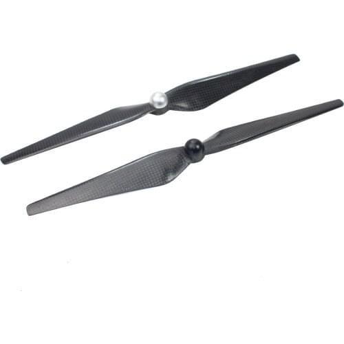 F11786 JMT 1 Pair 12x4.2 1242 Self-locking CW CCW Carbon Fiber Propellers Prop for DIY E600 MultiRotor RC Quadcopter