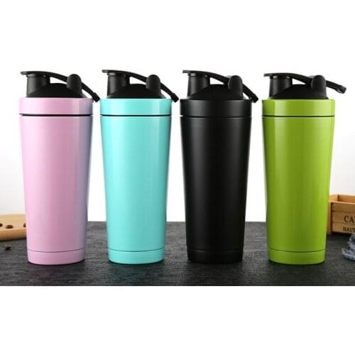 Insulated Double Wall Vacuum Cup Shake Cup 304 Stainless Steel Sports thermos multifunctional Drinkware Coffee Mugs